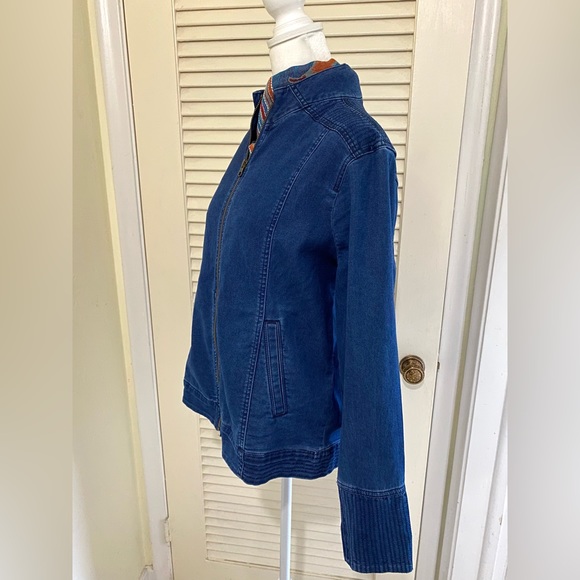 Aventura blue Zip-up Denim Jacket - Picture 4 of 16